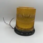 Whelen LED Beacon Amber Model Series Perm Mount NOS L22HAP