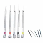 5 Pcs Precision Screwdriver Eyeglasses Watch Jewelry Watchmaker Repair Tool Set