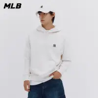在飛比找momo購物網優惠-【MLB】小Logo連帽上衣 帽T 紐約洋基隊(3AHDB0