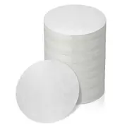 600 Pcs Unbleached Coffee Paper Filter for Espresso Coffee Maker - Espresso Filter Puck Screen Porta White