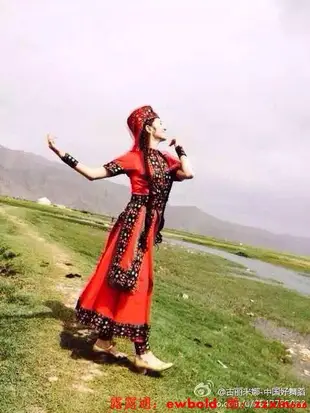 民族服飾古麗米娜服飾塔吉克族舞蹈服裝新疆舞蹈服裝演出服女少數民族維族