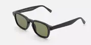 Retrosuperfuture LUCE BLACK U9S Men's Sunglasses Black Size 50