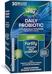 Primadophilus Fortify Daily Probiotic 30 Billion Capsules, 30 Count