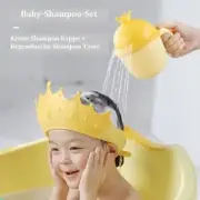 Newborn Baby Ear Protection Children's Shower Cap Adjustable Shampoo Cap