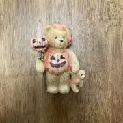 Enesco CHERISHED TEDDIES Bear VTG 1994 NIB Breanna Pumpkin Patch Pals Halloween