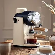 Automatic Coffee Machine, Milk Frother, Espresso, Cappuccino and Latte Maker, Stainless Steel Coffee Capsule Machine, Coffee pods, Compact Barista