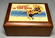 Singing In The Rain Musical Wood Jewelry Music Box Plays Singing in the Rain New