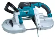 Makita Rechargeable Portable Band Saw 18V 6Ah 2 Batteries, Charger, Case