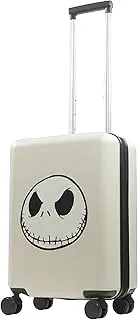 [Ful] Disney The Nightmare Before Christmas 22.5 Inch Rolling Luggage, Hardshell Carry On Suitcase, White, Disney The Nightmare Before Christmas 22.5 Inch Rolling Luggage, Hardshell Carry on Suitcase