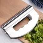 Double Blade Stainless Steel Salad Chopper Mincer Kitchen Tool Vegetable Cutter