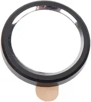 Veemoon 3pcs Metal Camera Lens Protector for Lens Guard Circle Tear- All High-end Compatible Mobile Phones Black