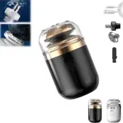 2-in-1 Portable Mini Capsule Shaver, Washable Electric Beard Razor for Men