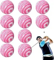 Sponge Golf Ball - 10X Lightweight Sponge Ball - Family Games, Sport Training Warm-up Aid for Backyard Course