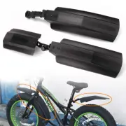 2PCS MTB Front Rear Mud Guard Fenders 20"/26" Snow Bicycle Bike for Fat Tire