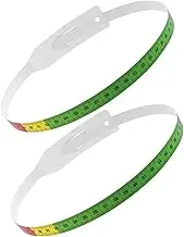 TEHAUX 2pcs Boys and Girls Head Circumference Tape Measure Non Stretchable for Pediatrics Soft Plastic Measuring Tape for 's Arm Head Body Circumference