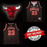 Chicago Bulls Michael Jordan #23 Jersey 96-97 Basketball Nba Size 2XL Reissue