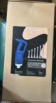 Commercial Immersion Blender, Variable Speed, Extra Heavy Duty 750W 8000-19000