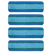 4/8PCS Flat Mop Cloth Wet Dry Cleaning Pad for Bona/18inch Mops