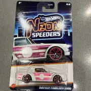 2025 hot wheels neon speeders datsun fairlady 2000 HTF Rare. New!