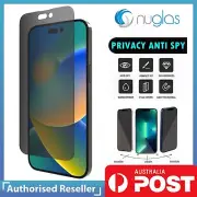 Screen Protector Nuglas Privacy Anti-Spy Glass For iPhone 15 12 13 11 16 Pro Max