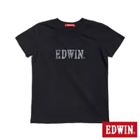在飛比找蝦皮商城優惠-EDWIN 人氣復刻款 迷彩魚LOGO短袖T恤(黑色)-女款