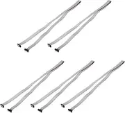 uxcell 5 Pcs IDC Flat Ribbon Cable, 2.54mm Pitch 20mm Width 100cm Long 16 Pin FC to FC Flat Ribbon Connector Jumper Wire for PC, LED Displays
