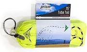 Prism Kite Technology Flying Tube Tail Kite Accessory for Most Single and Dual line Kites, 75 feet, Black and White