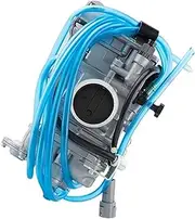 Motorcycle Carburetor FCR40Y 40mm Oblique Side Carburetor Compatible For CRF450R, Bevel Side Carburetor Replacement Parts