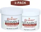 2 X Cococare Vitamin E Super Rich Formula Moisturizing Cream - 4 oz