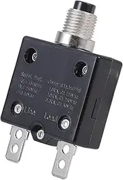 GRIRIW Circuit Breaker Protection 50v Dc Circuit Breaker Reset Circuit Breaker Automobile Circuit Breaker Small Circuit Breaker Automotive Circuit Breaker Marine Circuit Breaker Iron