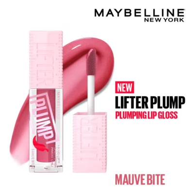 Maybelline New York Lifter Plump - Plumping Lip Gloss Mauve Bite (5ml)