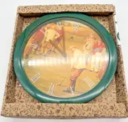 NOS GOLF Quartz Wall Clock 10 1/2", Display Model