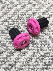 Handlebar Ends Aluminum 7/8" Old School BMX GT Pink