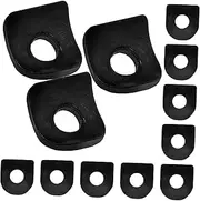 Bike Seat Clamp Gasket Set 12pcs Seatpost Clamp Washers Quick-Release Design for Road Mountain Bikes Replacement Gaskets
