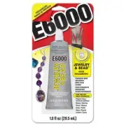 E6000 JEWELRY & BEAD Glue 4 Precision Tips no-mess application USA Made FREE SHI