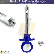 Self-Aspirating Anesthesia Syringe 1.8ml Blue Auto Passive Dental Anesthetics CE