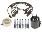 ACDelco Ignition Kit Distributor Rotor Cap Wire Spark Plugs .045" for S10 GMC V6