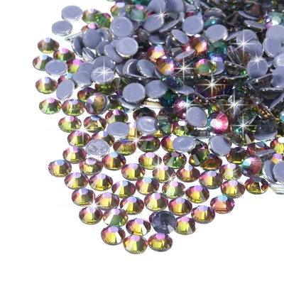 1440 Pcs Hotfix Flatback Crystal Glass Gems (SS16 4mm, Bright White)