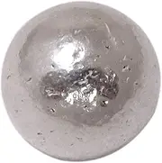 [Sahiba Gems] Exclusive Solid Pure Silver Chandi Full Round Ball Goli/Silver Thos Goli 16.00 mm for Astrological and Lal Kitab Remedy (23 Grams), 16 mm, Silver, 16 mm, Silver