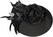 [FOMIYES] Butterfly Fascinator Headband for Women Headdress for Weddings Birthdays and Proms Lightweight Design for Comfortable Wear