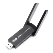 1800Mbps WiFi6 USB3.0 Network Adapter Card 2.4G/5G Dongle for PC Windows Mac OS