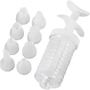 Alipis 1 Set Cake Decorating Injector Cupcake Icing Piping Tips Cake Coloring Tools