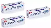 Sensodyne Rapid Relief Sensitivity Toothpaste For Sensitive Teeth- 80 Gram-3 Set