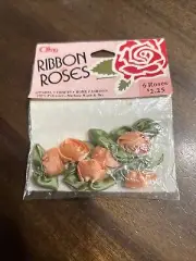Ribbon Roses By Offray New Crafting Sewing Fashions