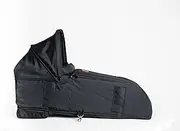 Roma Gemini 2 Carry Cot – Jet Black | Newborn Bassinet for Gemini Double Stroller | Magnetic Attachment | Carry Handle