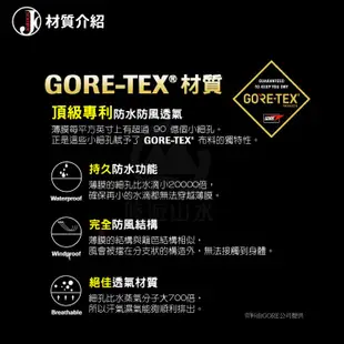 【JORDON 橋登 男 GORE-TEX 二件式長版羽絨外套《鐵灰》】1951/防水外套/羽絨衣/悠遊山水