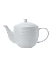 [Maxwell & Williams] White Basics Diamonds Teapot 800ml Gift Boxed in White