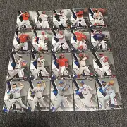 2018 Topps Finest Baseball (42) Card Lot Kershaw Harper Verlander Molina Machado