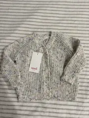 Seed Baby Knitted Cardigan Unisex Brand New Size 00 / 3-6 Months
