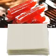 Handmade Candy Wrapping Sheets 500Pcs, Edible Rice Wafer Paper for, Taffy, Caramel, Glutinous Paper for Moisture